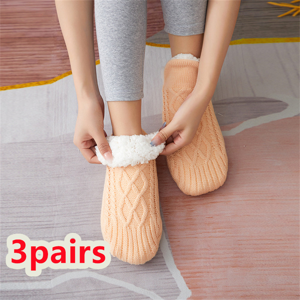 Warm & Cozy Winter Footwear- Non-Slip grip Snow Socks for Women | Brodtica.com - Brodtica