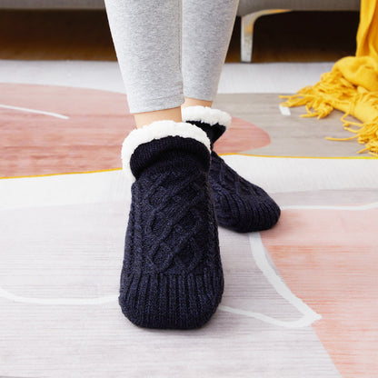 Warm & Cozy Winter Footwear- Non-Slip grip Snow Socks for Women | Brodtica.com - Brodtica