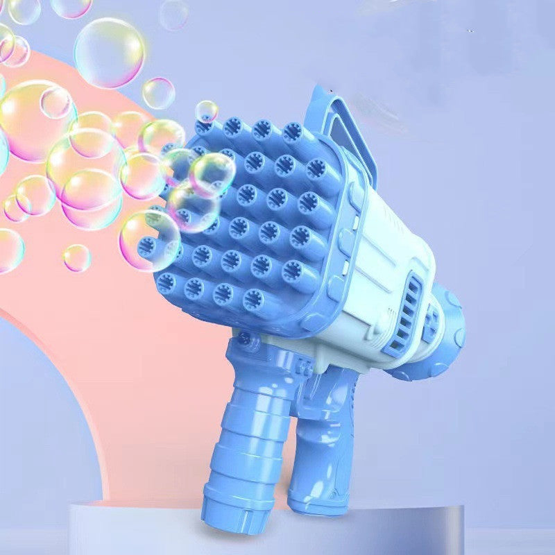 32 Holes Bubble Machine Electric Children's Toy Gatling Bubble Gun Automatic Porous | Brodtica.com - Brodtica