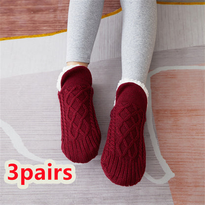 Warm & Cozy Winter Footwear- Non-Slip grip Snow Socks for Women | Brodtica.com - Brodtica