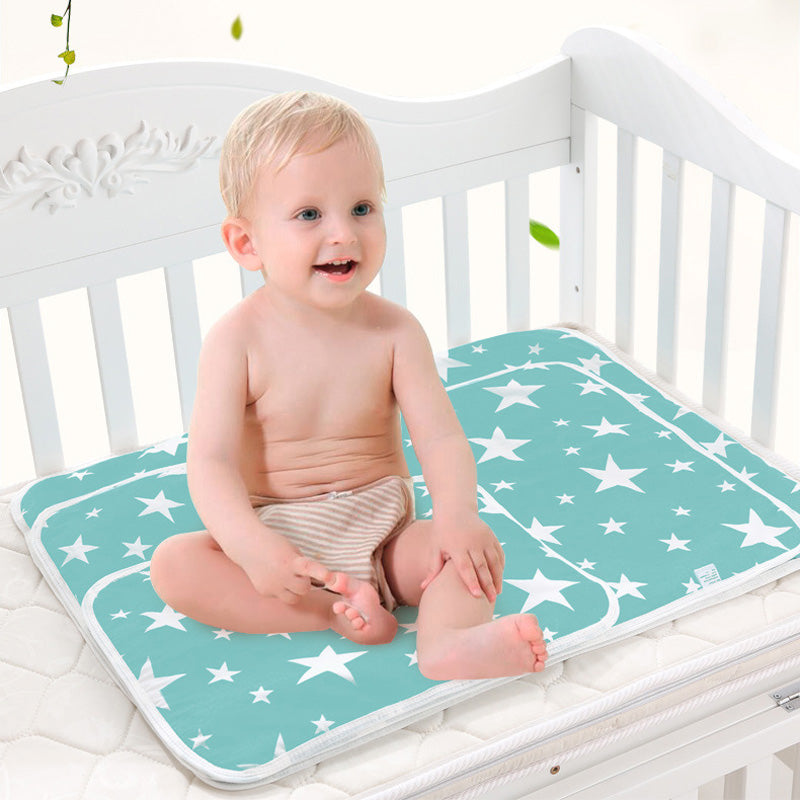 New Born Baby Waterproof Breathable And Changing Cotton Pad Sheet | Brodtica.com - Brodtica