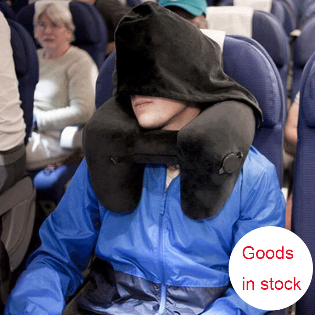 Hooded Travel Pillow Inflatable Neck Folding Lightweight Nap Car Office Airplane Sleeping Cushion Pillows  | Brodtica.com - Brodtica  Hooded Travel Pillow Inflatable Neck Folding Lightweight Nap Car Office Airplane Sleeping Cushion Pillows  | Brodtica.com Traveling, whether for business or leisure, often involves long hours on the road or in the air. In such scenarios, the quest for comfort becomes paramount. Enter the Hooded Travel Pillow from Brodtica.com – a game-changer in the world of travel comfort.